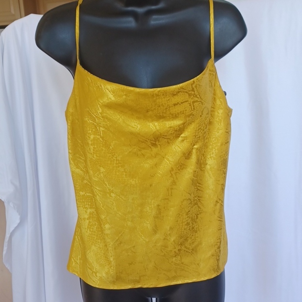 WAYF Gold Tank Top, sz XS